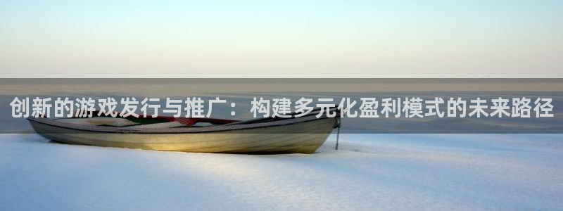 bg大游官网注册方法有哪些软件：创新的游戏发行与推广：构建多元化盈利模式的未来路径